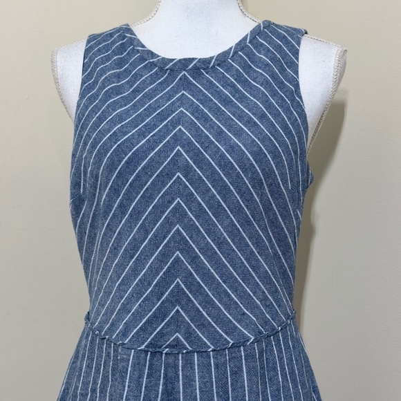 Ann Taylor Loft || Linen Blend Dress size 10 - Picture 6 of 10